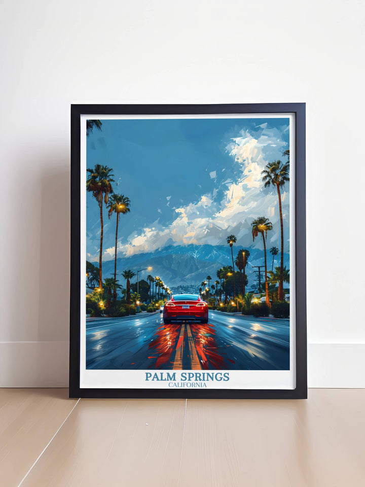 Impression de voyage à Palm Springs - Impression Tesla Model S 