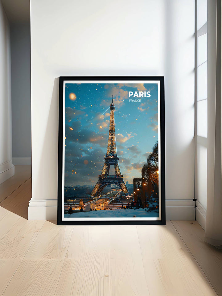 Explore the beauty of Paris with our Eiffel Tower Modern Wall Decor, capturing iconic scenes and landmarks of the city.