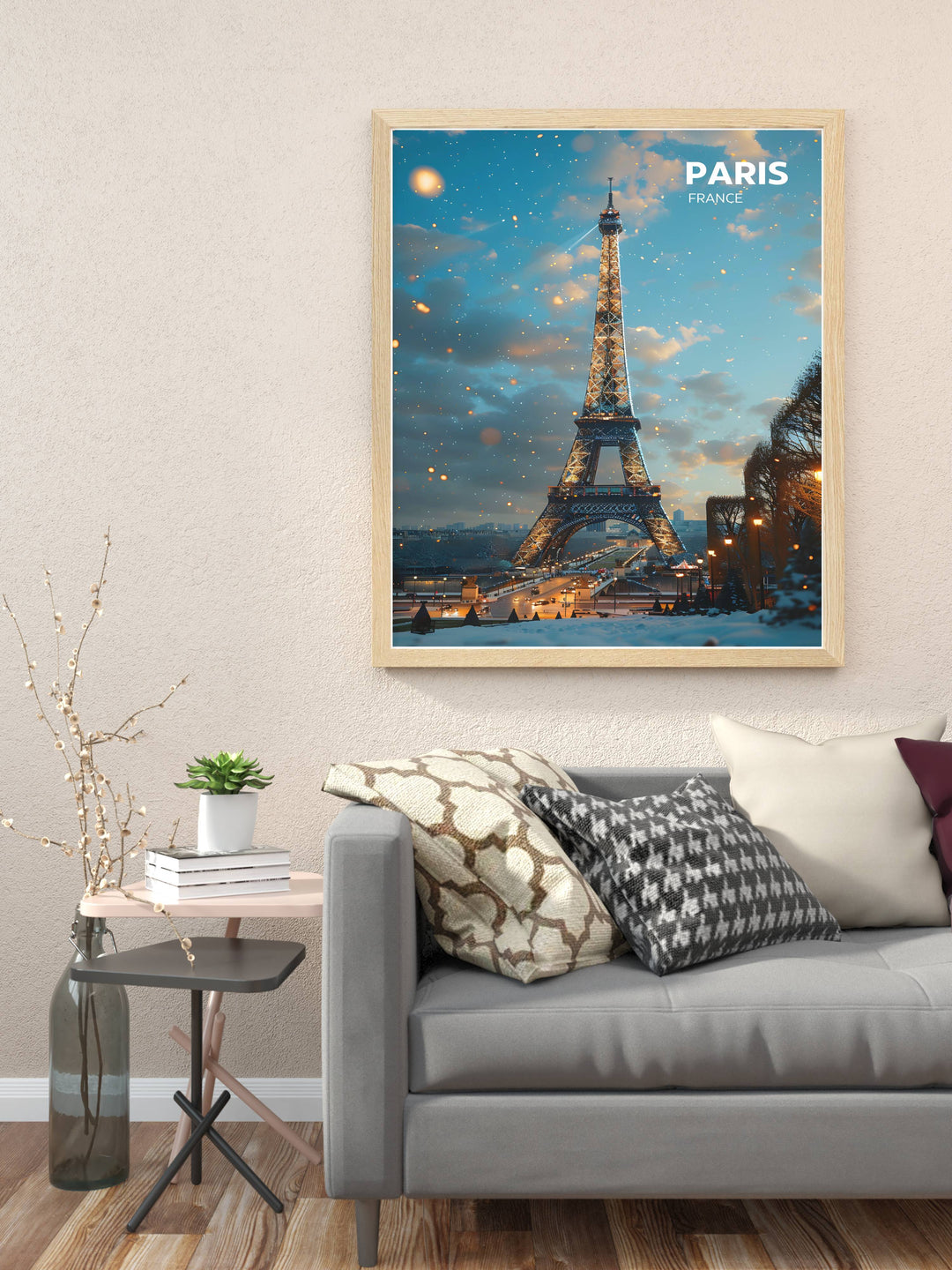 Immerse yourself in the romantic ambiance of Paris with our Eiffel Tower Wall Decor selection, perfect for adding a touch of French elegance to any space.