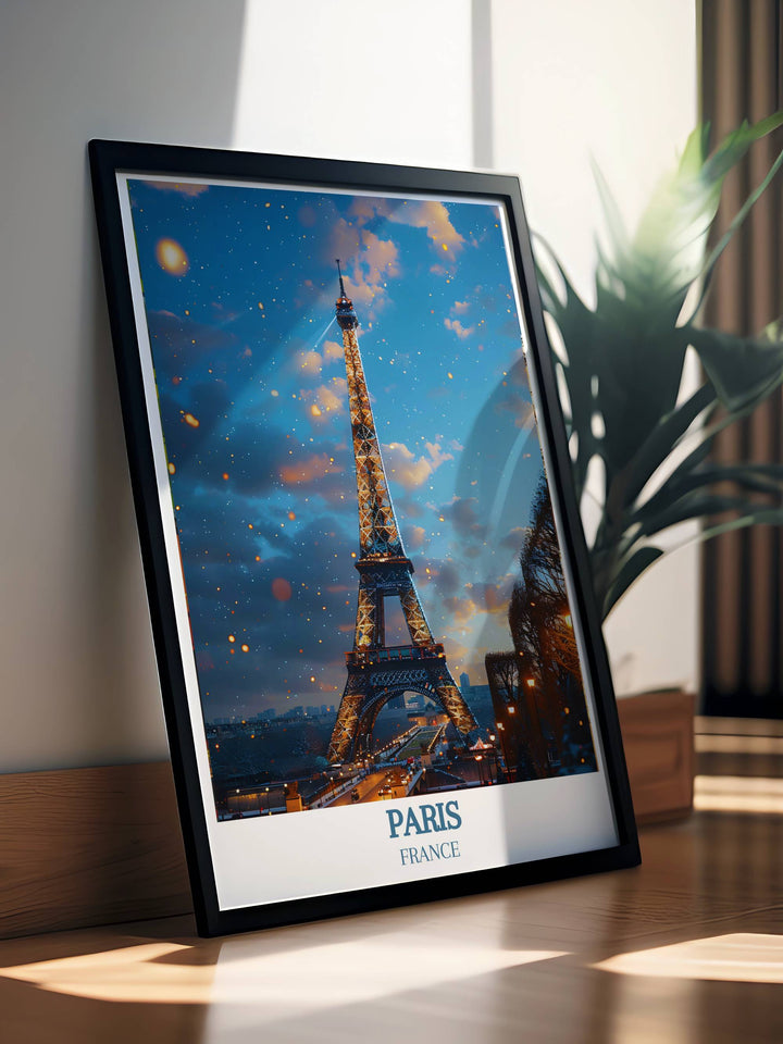 Add a touch of Parisian nostalgia to your home with our Eiffel Tower Custom Prints, featuring iconic views and landmarks of the city.