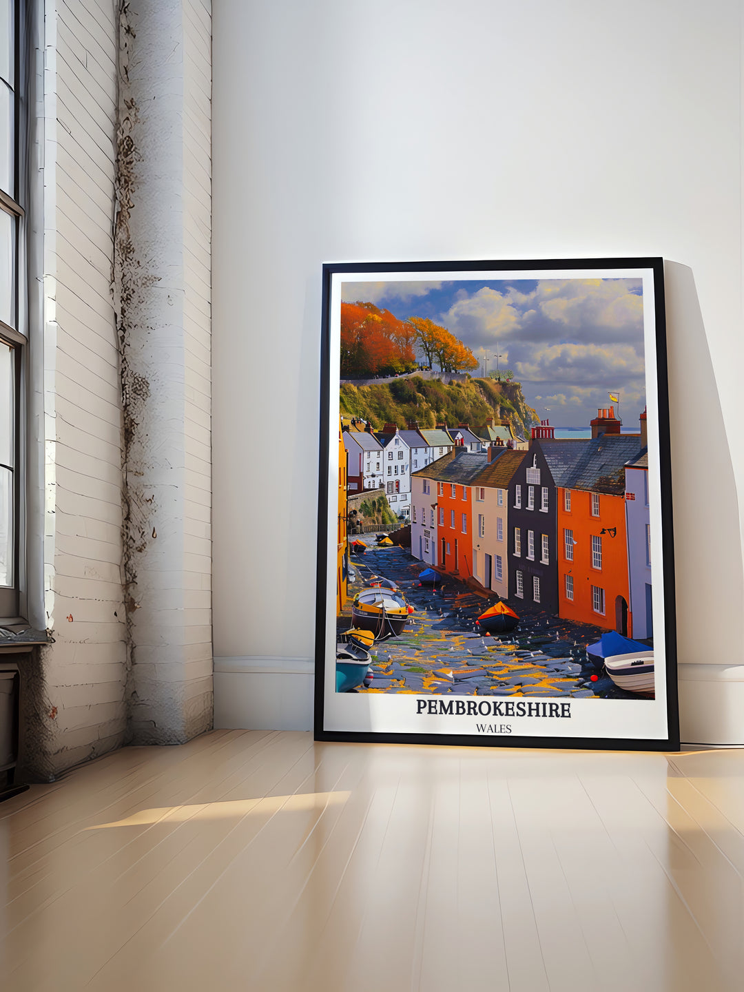 Pembrokeshire Travel Print - National Park Pembrokeshire