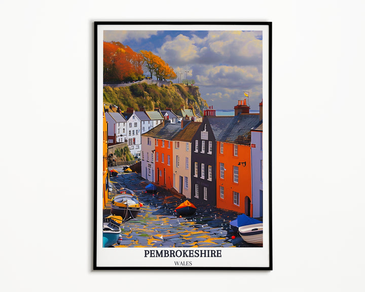 Pembrokeshire Travel Print - National Park Pembrokeshire