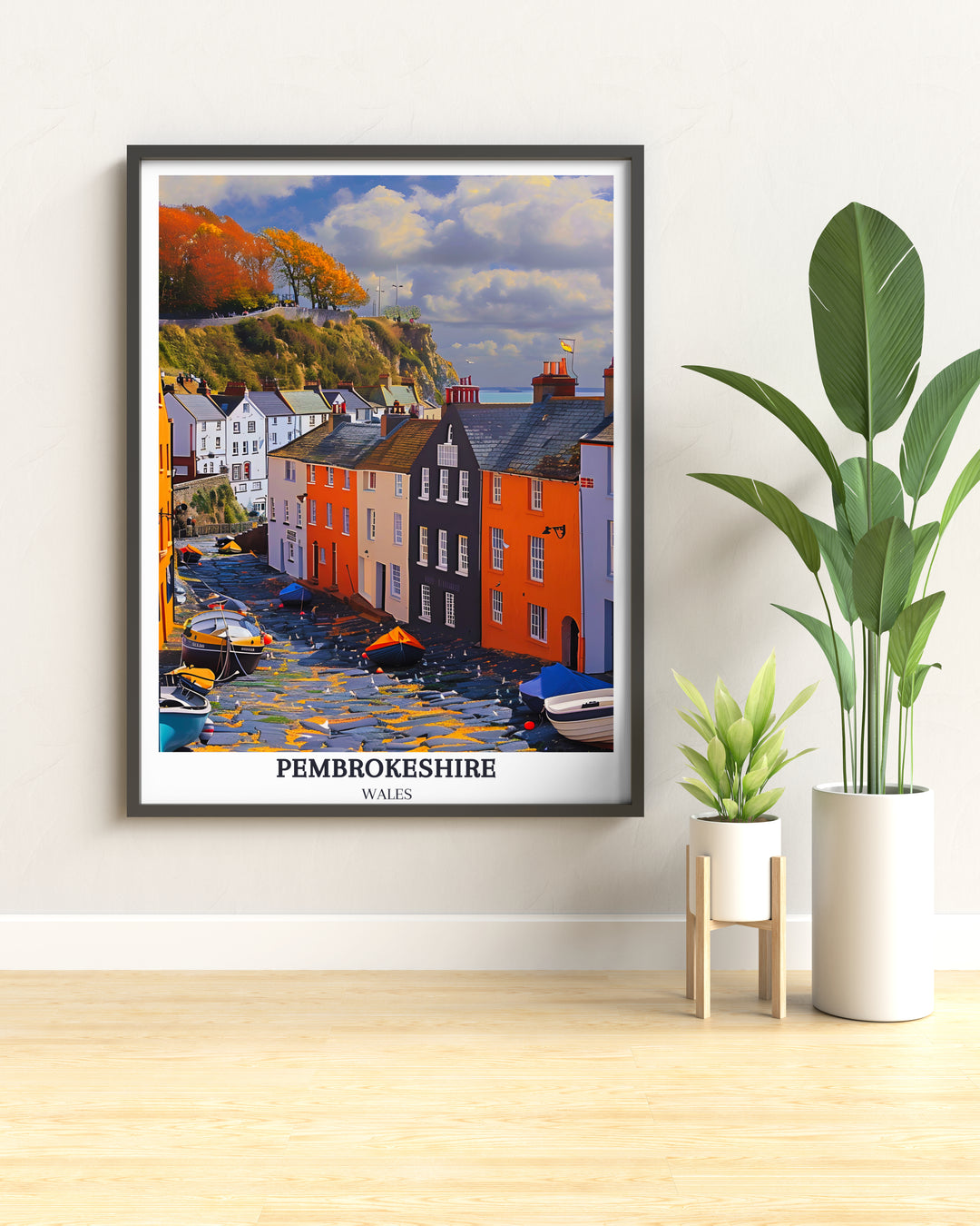 Pembrokeshire Travel Print - National Park Pembrokeshire