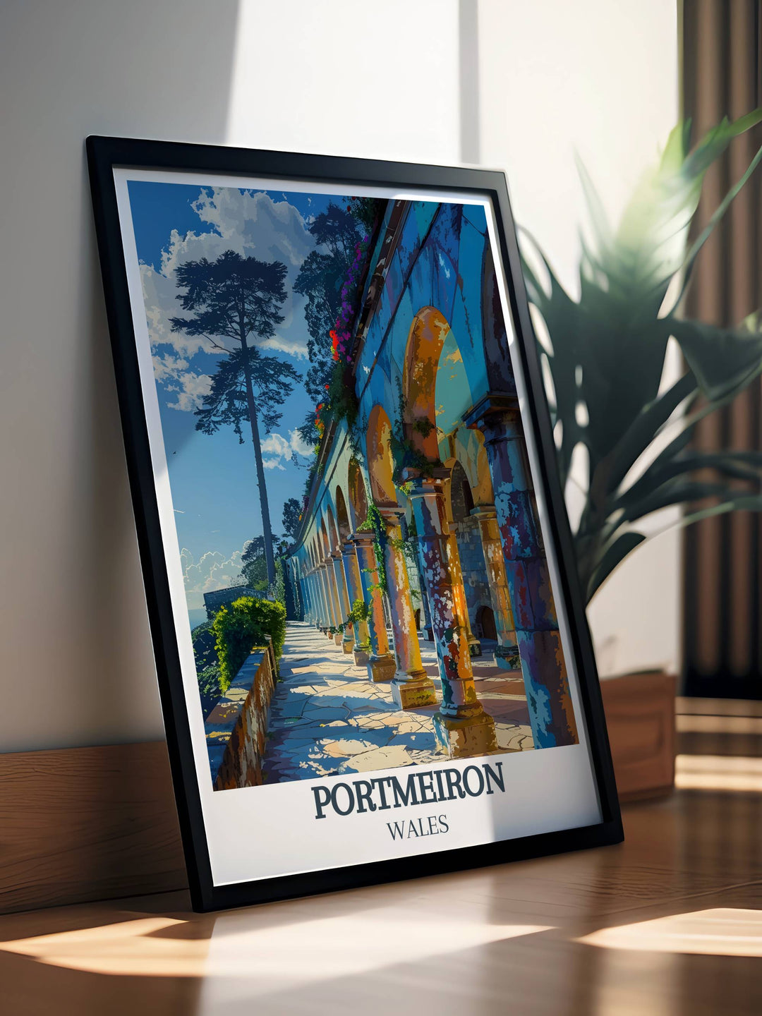 Discover the charm of Wales with our Home Decor collection. From Portmeirion to The Colonnade, each print celebrates the rich heritage and natural beauty of this enchanting country.