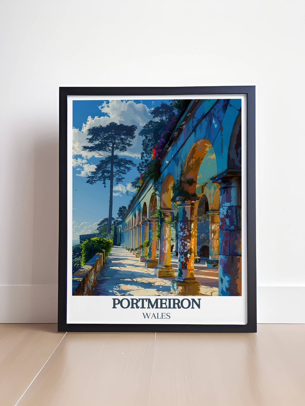 Uncover the allure of The Colonnade with our captivating Canvas Art collection. Let each piece transport you to the picturesque landscapes of Wales, where history meets modernity.