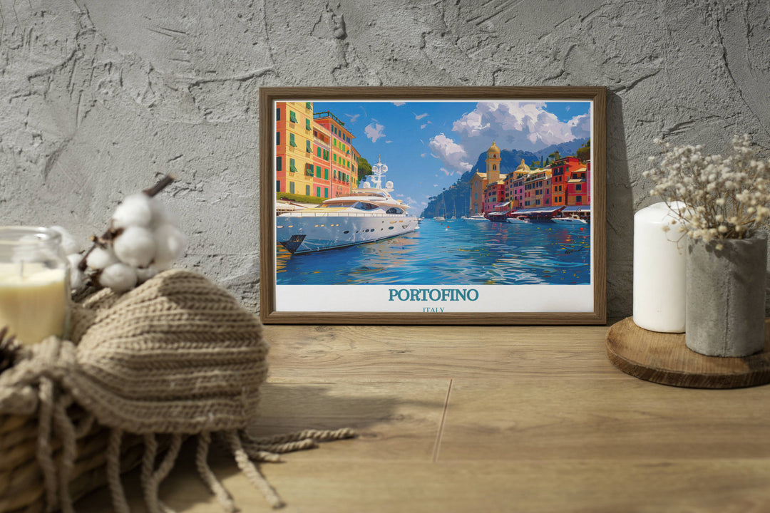 Portofino Posters bring the vibrant colors and serene landscapes of this Italian coastal village into your home, perfect for any decor.