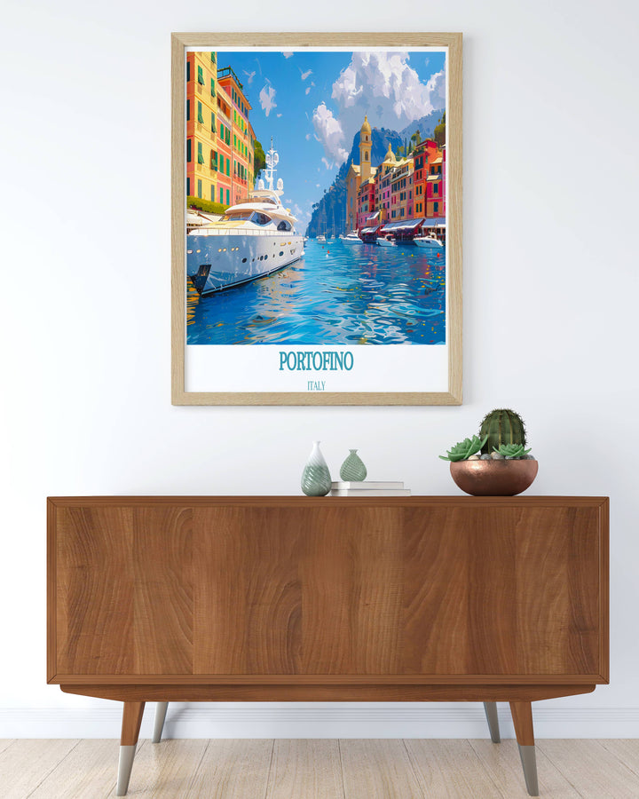 Portofino Custom Prints bringing the vibrant colors and serene landscapes of this Italian coastal village into your home, perfect for any decor.