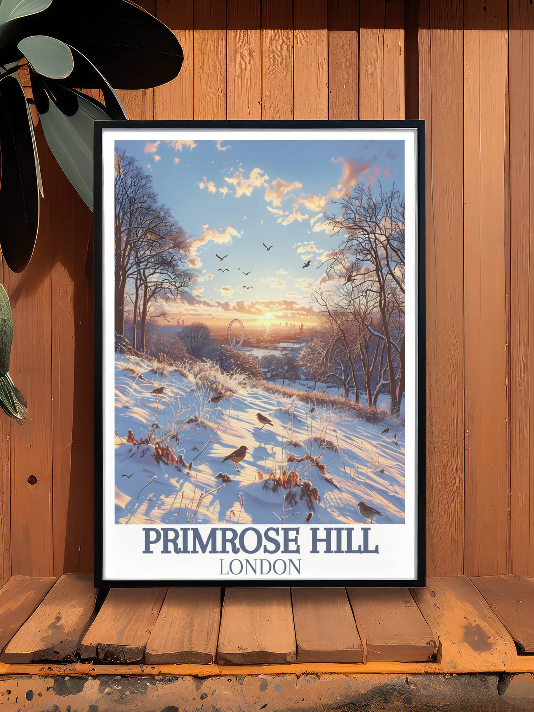 Custom Prints of Primrose Hill capturing the unique charm and peaceful landscapes of this iconic London park.