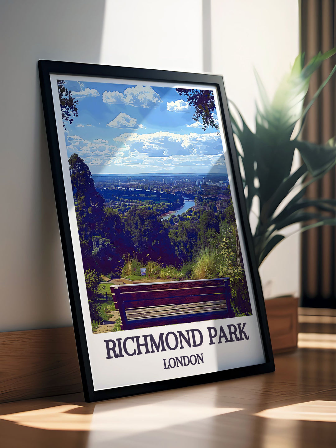 Vintage Posters of Richmond Park celebrating the rich cultural heritage and natural beauty of this iconic London park.