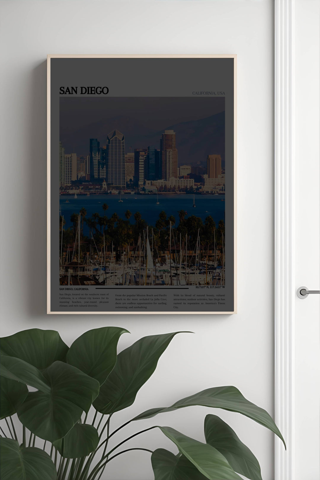 San Diego Travel - San Diego Wall Art - Californie Impression artistique