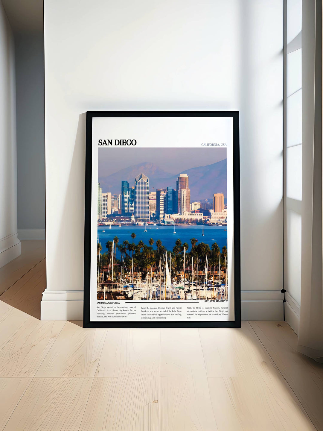 San Diego Travel - San Diego Wall Art - Californie Impression artistique