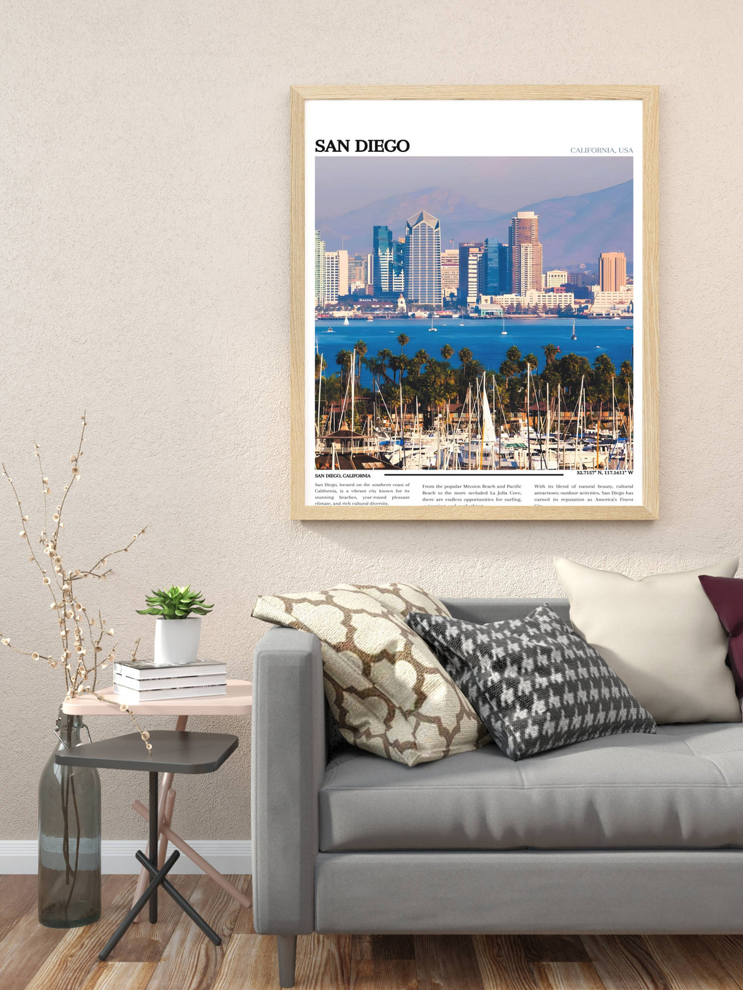 San Diego Travel - San Diego Wall Art - Californie Impression artistique