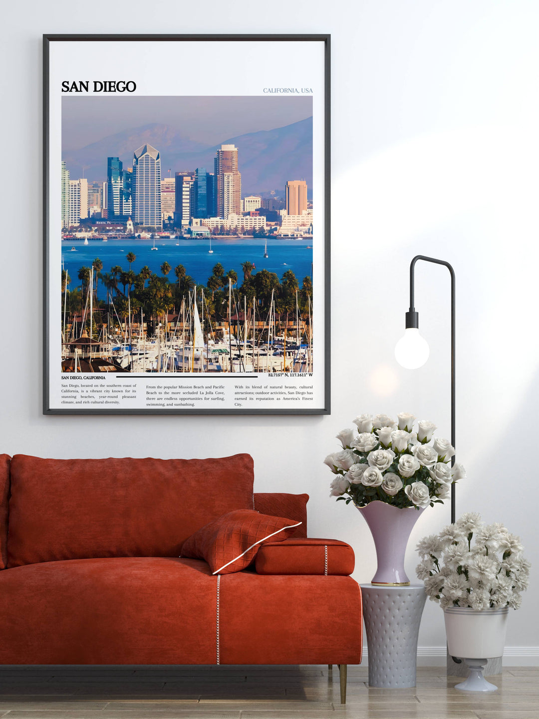 San Diego Travel - San Diego Wall Art - Californie Impression artistique