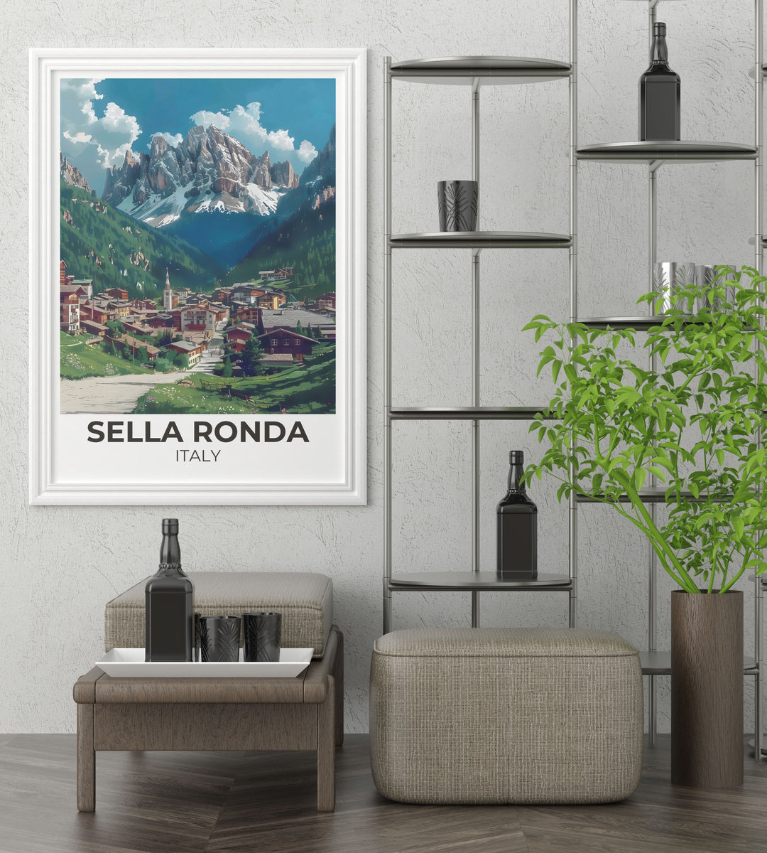 Sella Ronda Ski Circuit Fine Art Prints designed to evoke a sense of adventure and appreciation for the great outdoors, perfect for any home.