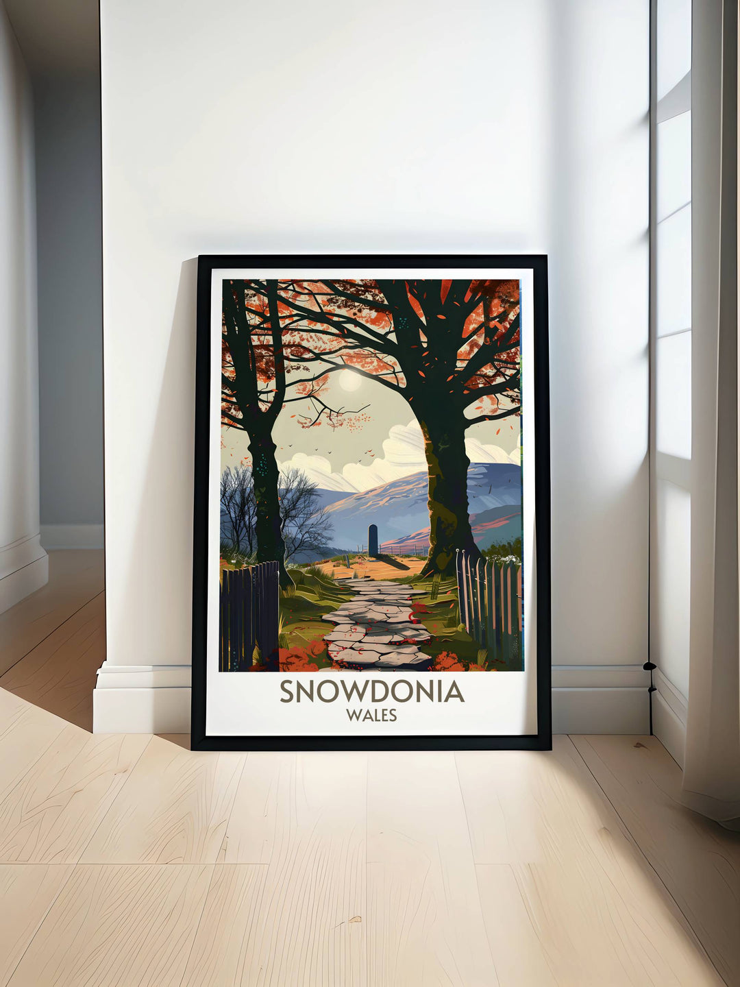 Experience the legend of Galerts Grave with our stunning Snowdonia gallery wall art, capturing the mystique and history of this iconic Welsh landmark. Perfect for adding a touch of folklore and natures beauty to your home decor.