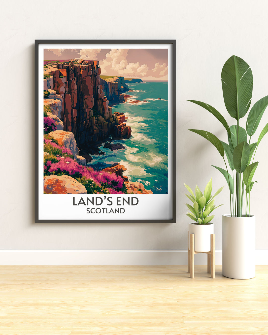 South West Coast Wall Art captures the essence of Englands coastal beauty with its rugged cliffs and rolling waves, perfect for any home decor. This art features the serene landscapes of Devon and Cornwall, bringing a touch of natures grandeur into your space.
