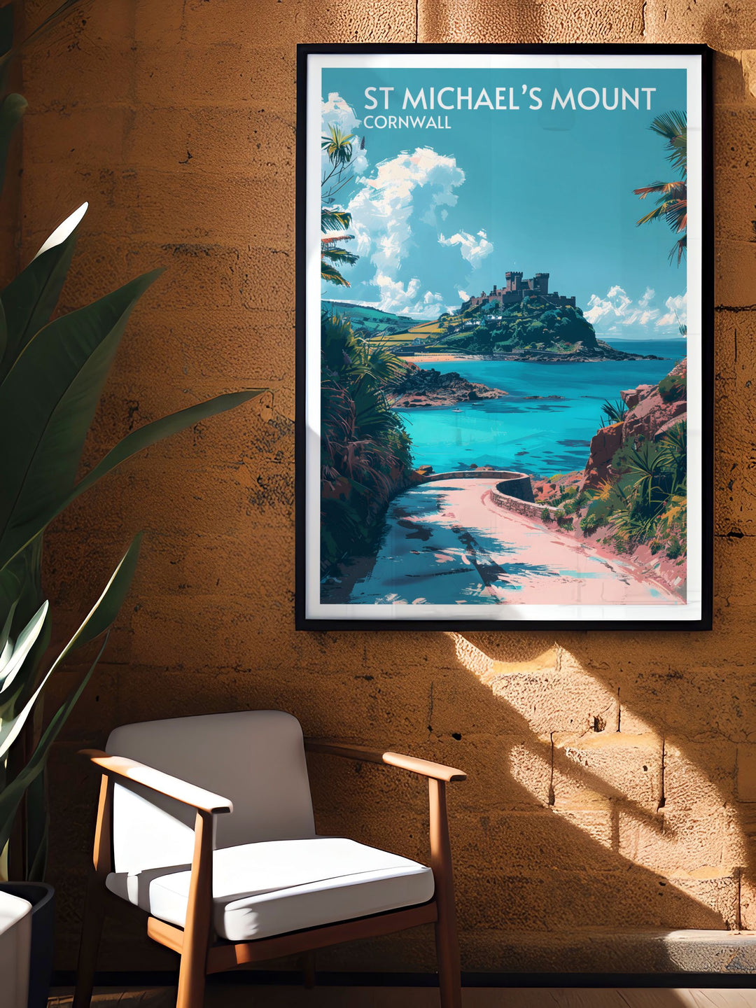 Personalized art of South West Coast allowing customization of favorite scenes from Englands coastal paths creating unique and meaningful decor for your home.