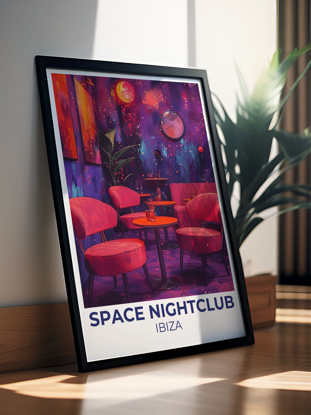 Ibiza Canvas Art depicting the rich history and cultural significance of the islands club scene, featuring iconic moments and influential figures that have shaped Ibizas nightlife. Perfect for those who appreciate the intersection of music, art, and culture.