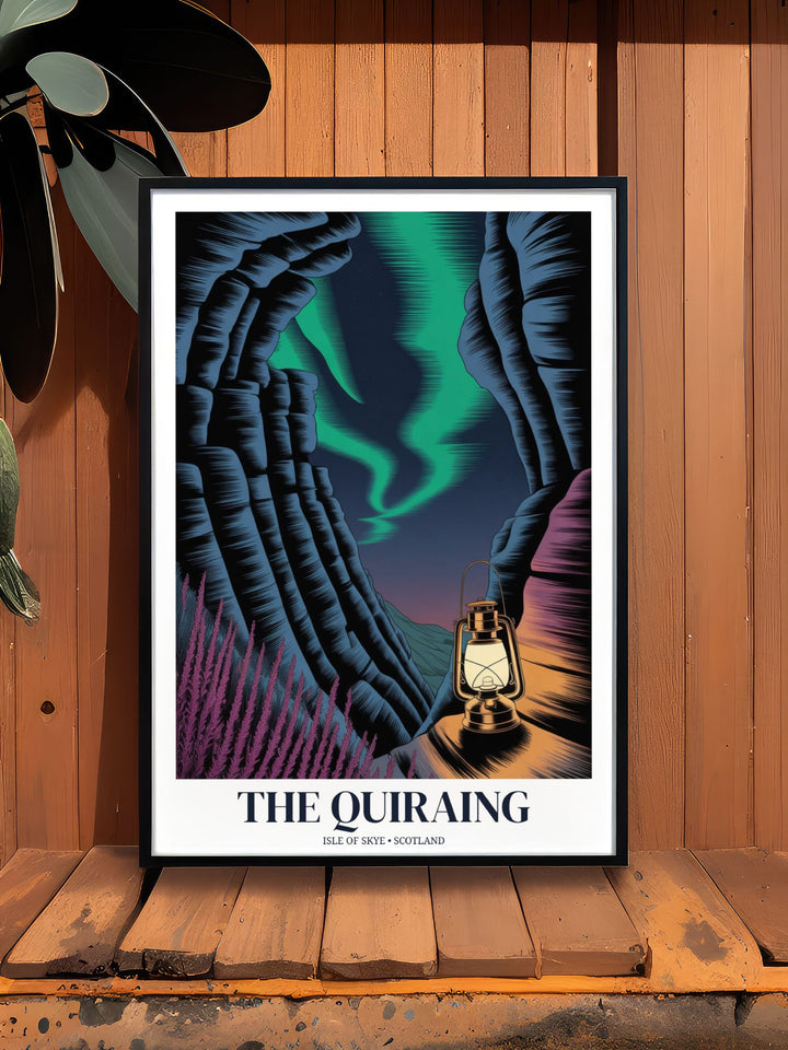 Close-up illustration of The Quiraing&
