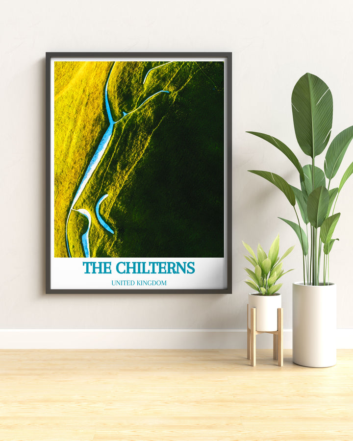 Stunning Chiltern Hills Art Prints featuring the natural splendor of The Chilterns, showcasing the rolling landscapes and historic sites in vibrant detail.