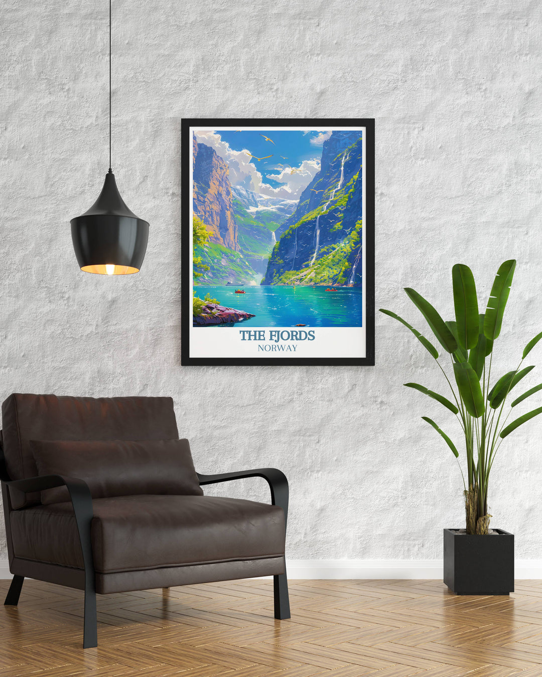 Norway Canvas Art featuring bold, dramatic scenes of the fjords and serene coastal views, showcasing the diverse and stunning beauty of Norways landscapes, perfect for any decor style.