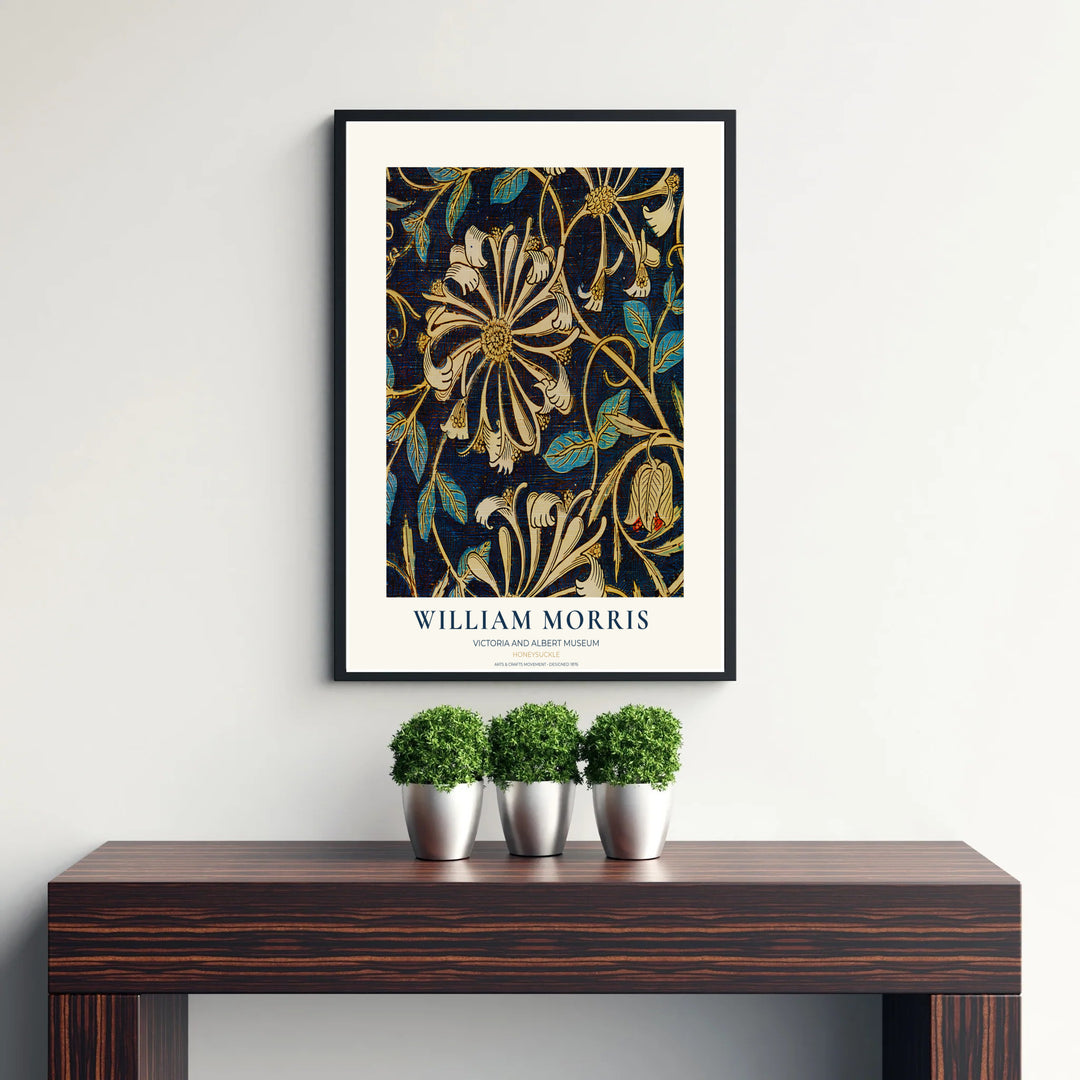 A framed William Morris &