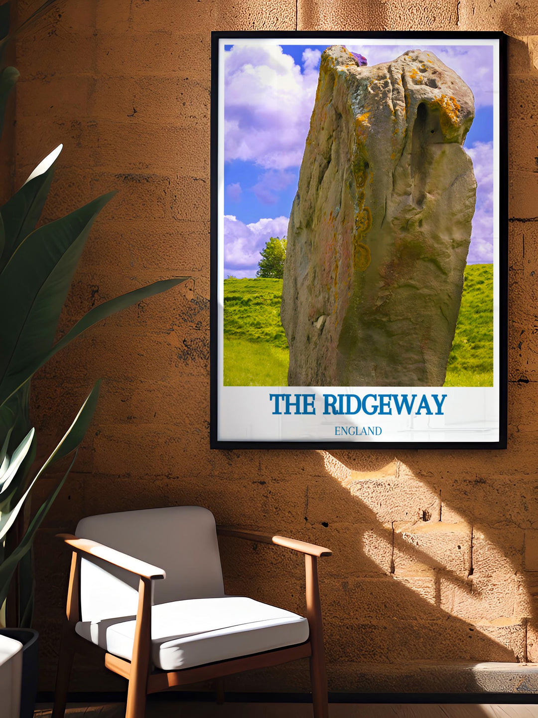 Enhance your home with The Ridgeway National Poster Print and Avebury Stone Circle Framed Prints showcasing the stunning landscapes of the Chilterns AONB including Ivinghoe Beacon perfect for those seeking elegant home decor and thoughtful UK hiking gifts