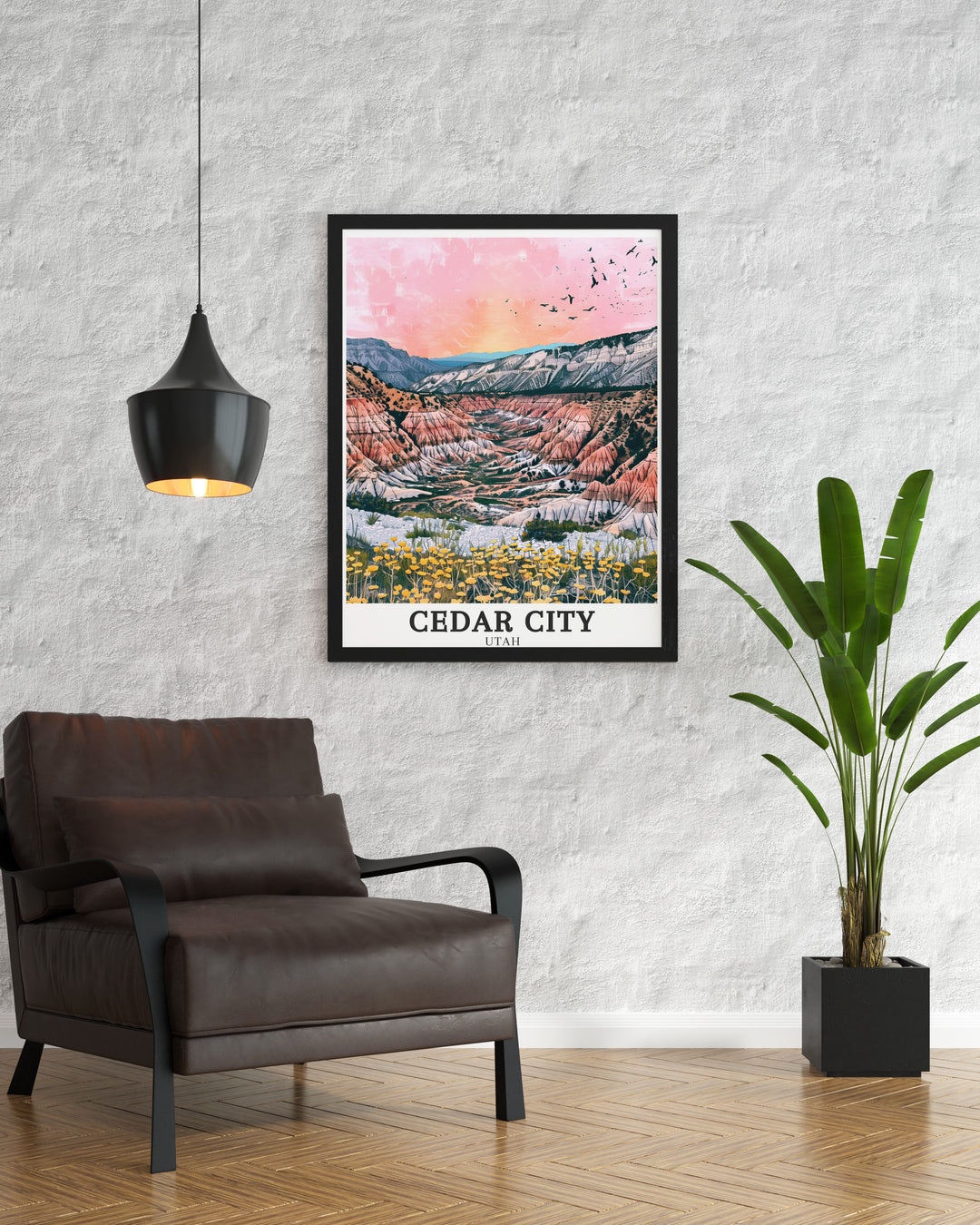 Utah mountains Cedar Breaks National Monument print an elegant piece of wall art that brings the grandeur of Utahs natural scenery into your home ideal for nature lovers and those who cherish the beauty of the American West