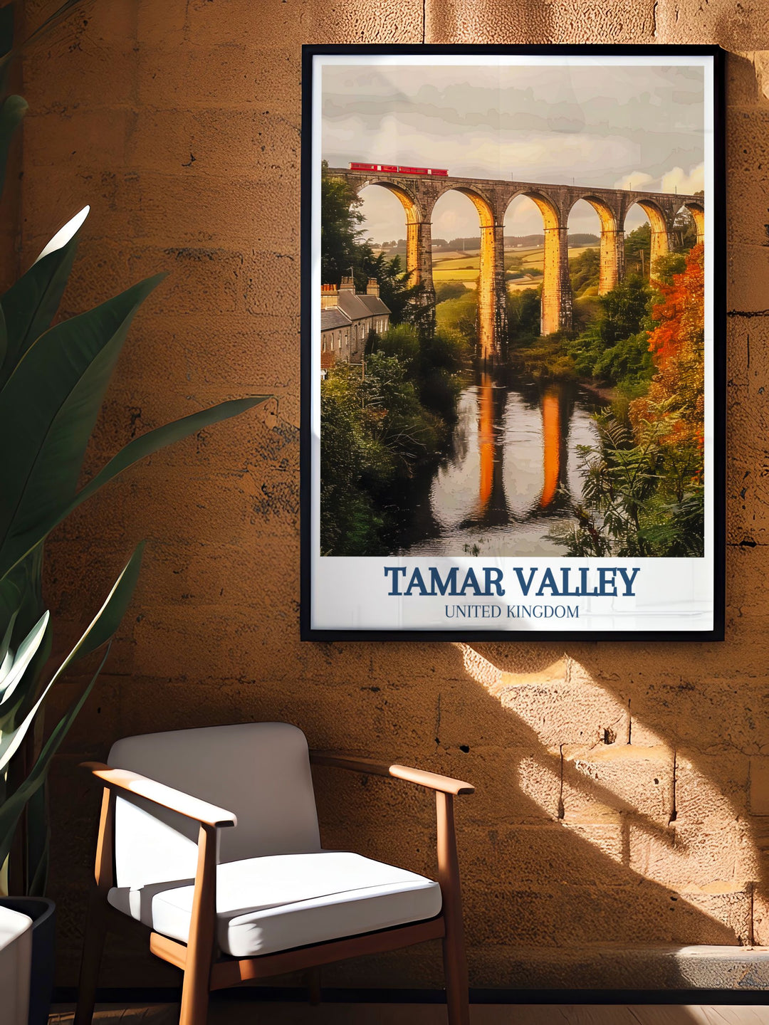 Perfect for nature lovers, the Calstock Viaduct and Morwell Rocks print captures the breathtaking scenery of the Tamar Valley AONB. This stunning piece of wall art adds elegance to any space and is a great gift for hikers and outdoor enthusiasts.