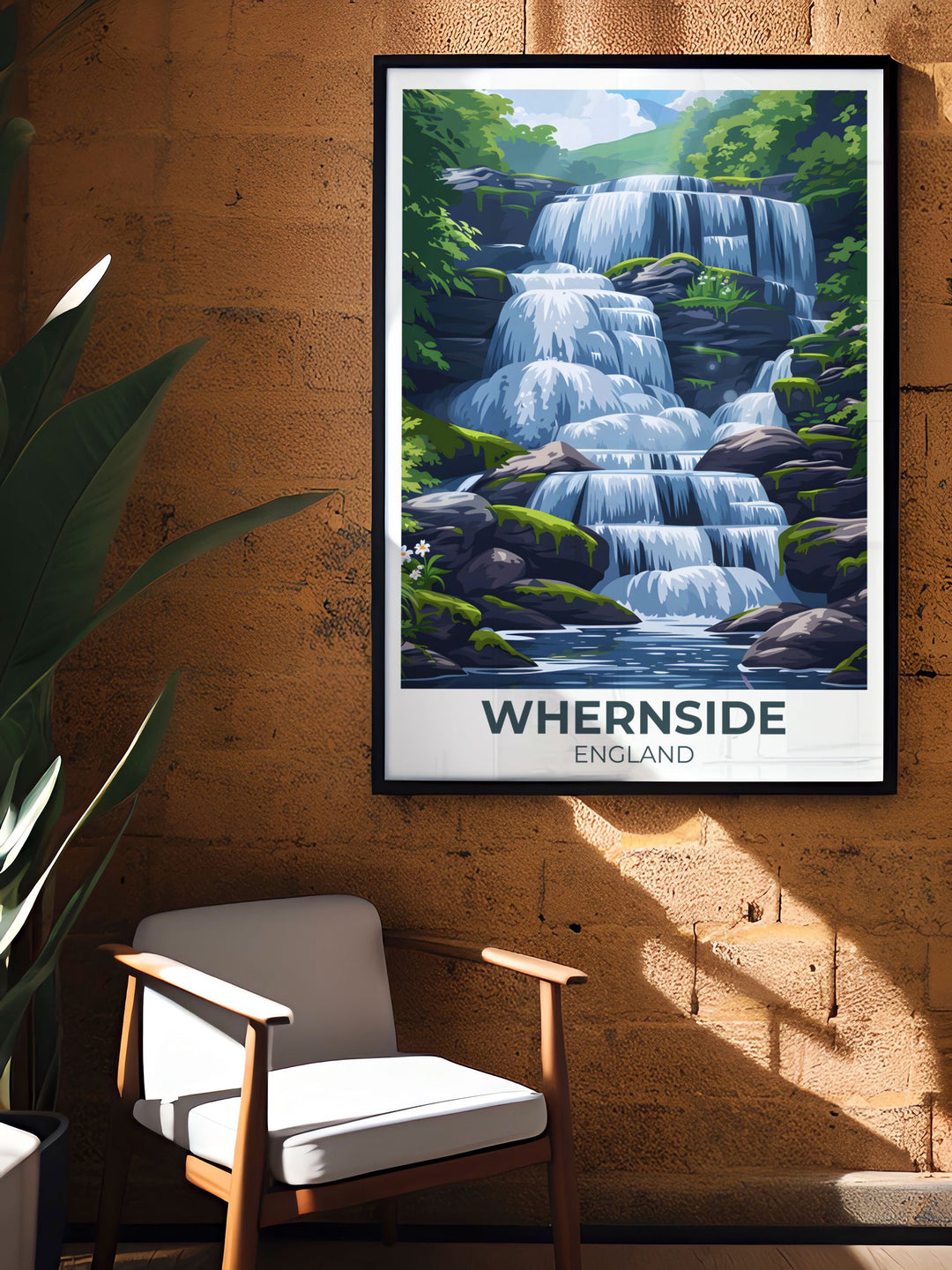 Fine art print of Whernside, showcasing the peaks rugged landscapes and scenic trails. A beautiful piece that brings the essence of Yorkshires outdoor beauty into your home decor, perfect for nature lovers.