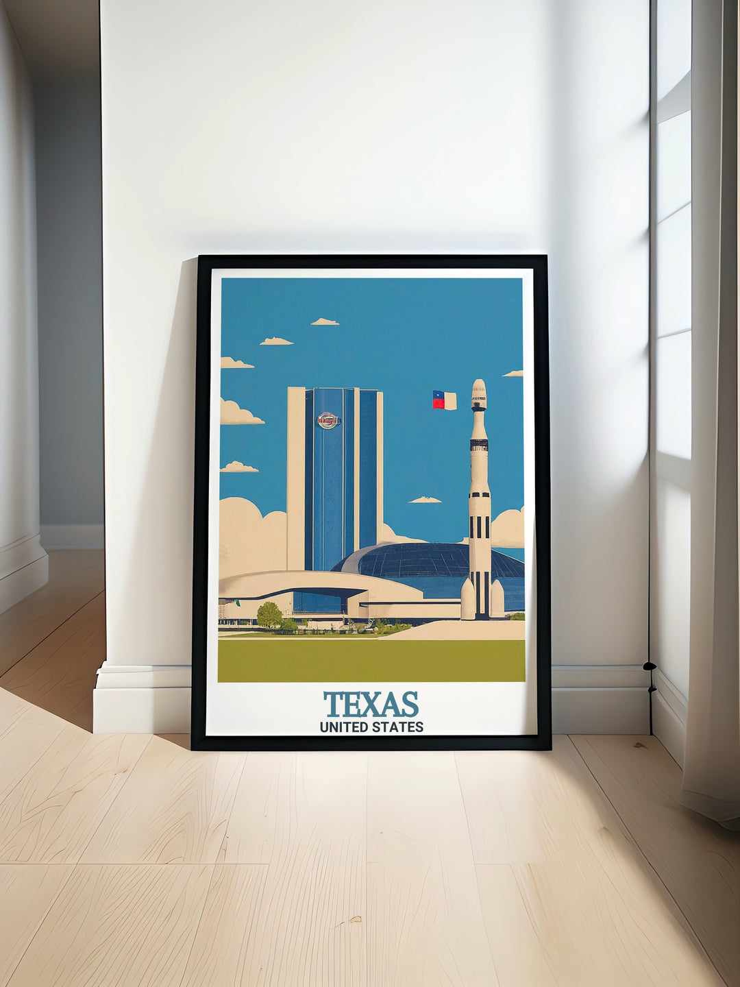 Guadalupe Mountains National Park Poster featuring El Capitan and Guadalupe Peak Texas. Perfect for your home decor. This vibrant print showcases the natural beauty of Guadalupe Texas USA and includes stunning details from Space Center Houston.