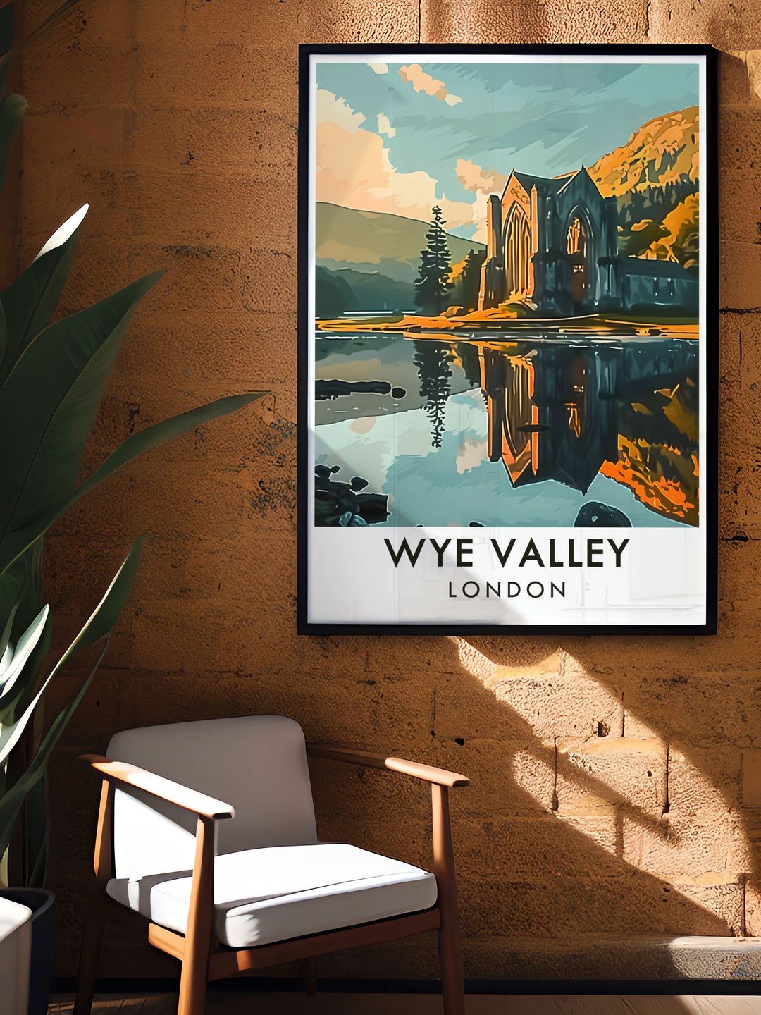 Tintern Abbey Framed Prints capturing the timeless appeal of the Wye Valley ideal for elevating your home decor with a touch of sophistication