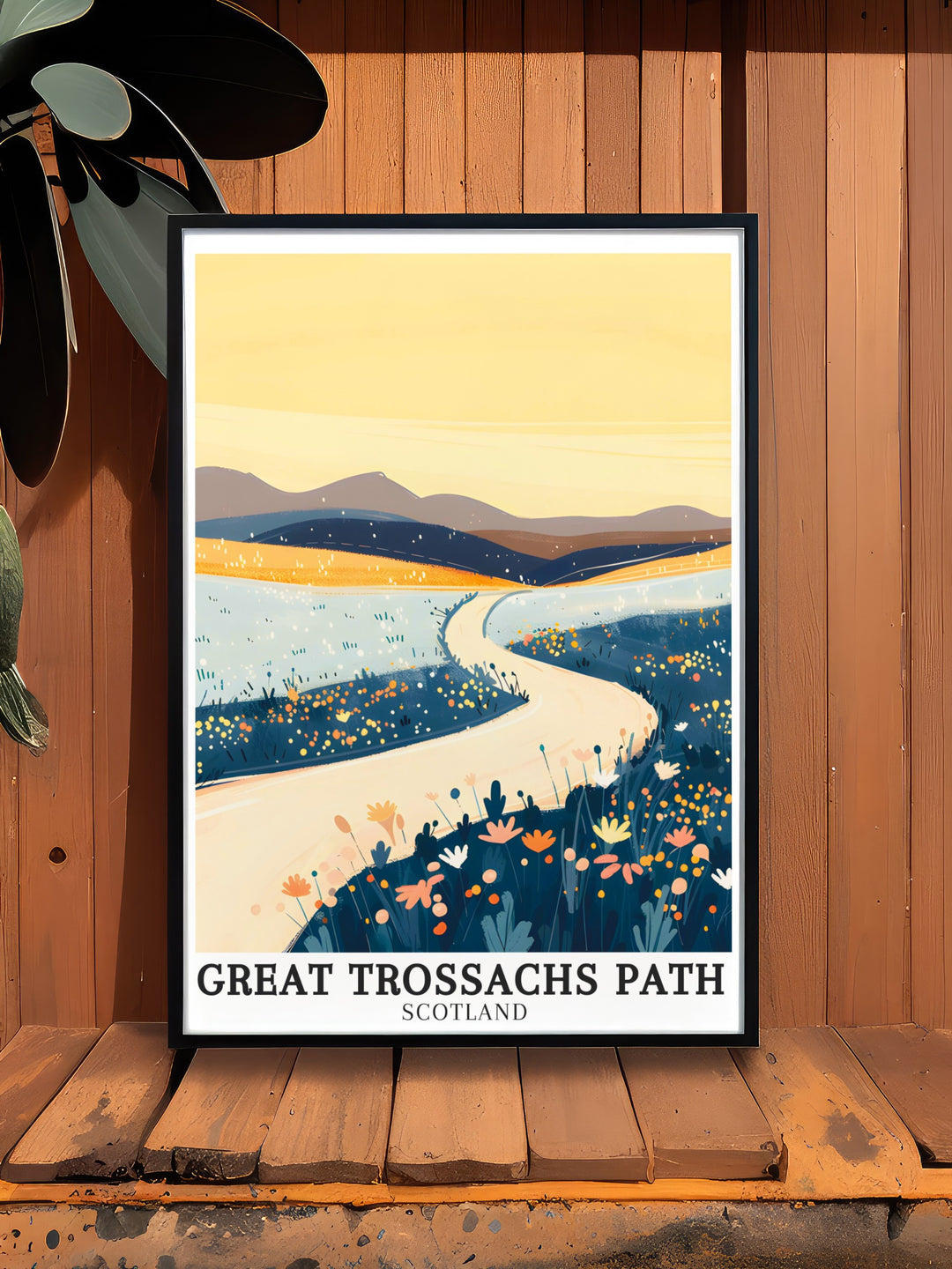 Great Trossachs Path art collection. Highlighting the picturesque views of the Great Trossachs Path, Trossachs mountains, and Trossachs National Park, this art collection is perfect for adding elegance and tranquility to your home decor. Ideal for art collectors and nature lovers.