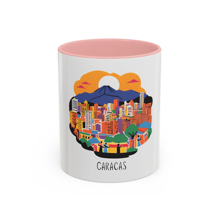 Bring the spirit of Caracas into your home with this elegant mug featuring vibrant artwork inspired by the city. Crafted from ceramic and dishwasher-safe, it is perfect for coffee or tea and makes a thoughtful gift or keepsake for fans of Caracas’s heritage.