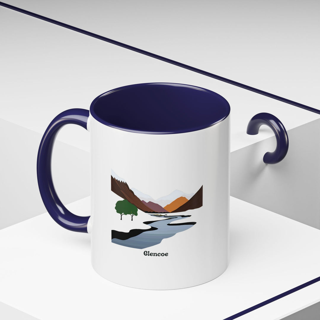 A beautifully crafted Glencoe mug that highlights the natural beauty of Scotland’s Highlands. Dishwasher-safe and durable, it is perfect for tea, coffee, or hot cocoa, blending functionality with artistic expression.