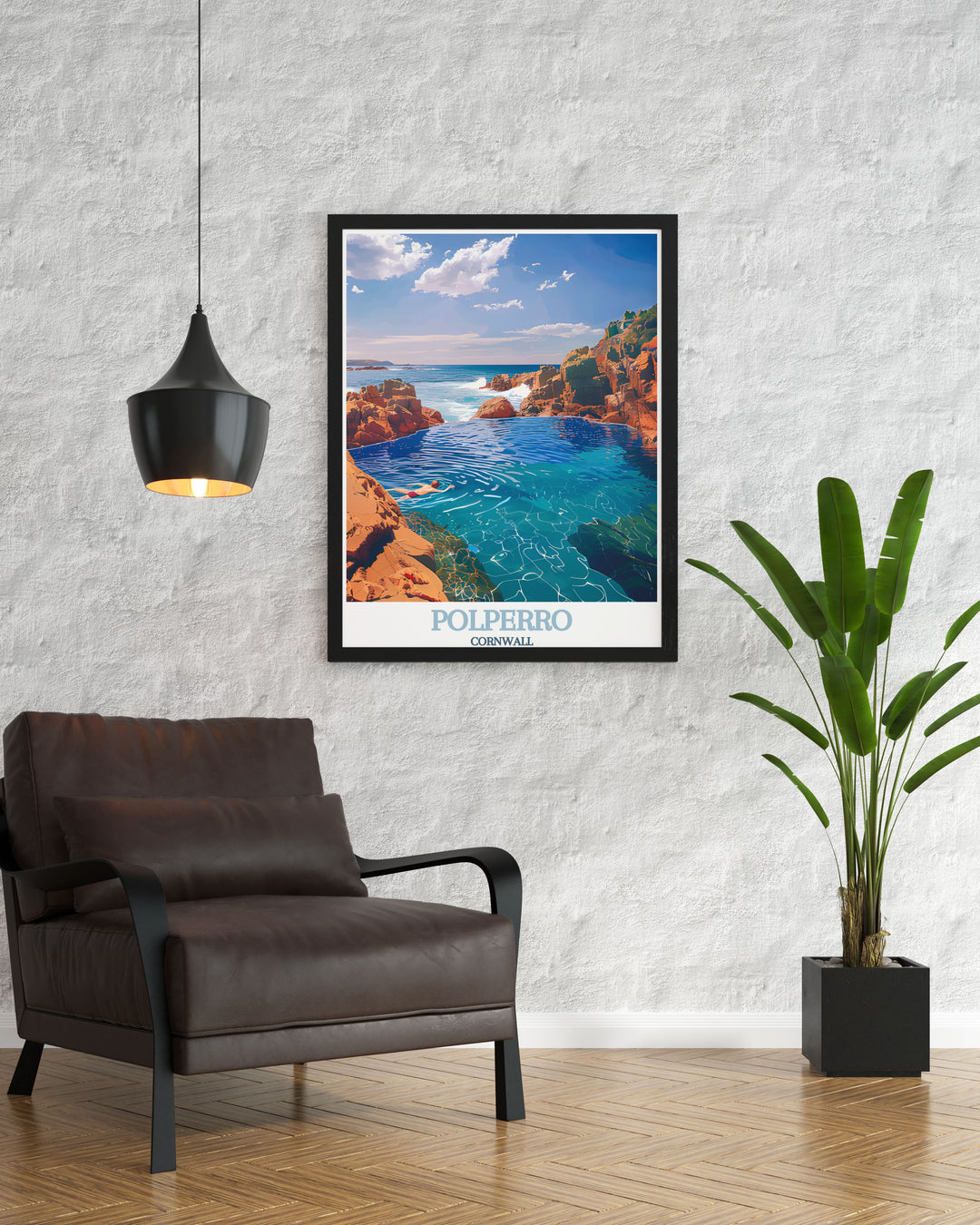 Tidal Pool modern prints capturing the serene beauty of coastal life ideal for living room and bedroom decor