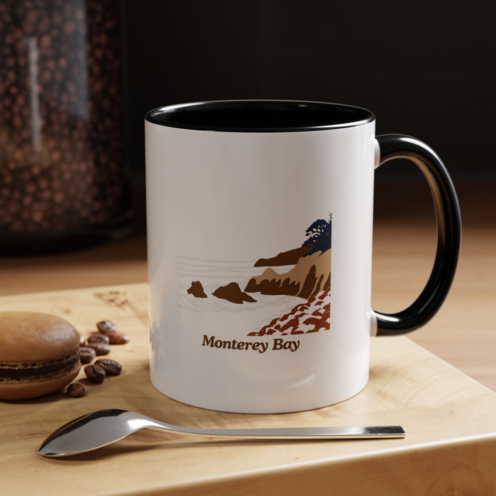 Enjoy your favorite beverage with this Monterey Bay mug, showcasing the scenic beauty of California’s coastal treasure. Dishwasher-safe and durable, it is a meaningful gift or keepsake for admirers of Monterey Bay.