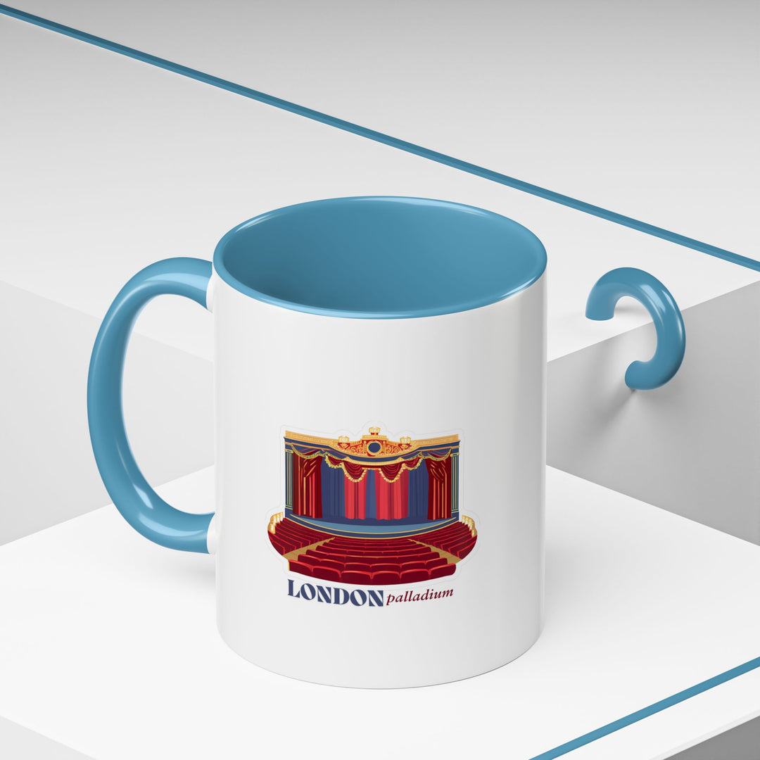 The London Palladium mug combines elegance and functionality with its colorful design inspired by the famous venue. Dishwasher-friendly and microwave-safe, it is ideal for daily use or as a thoughtful keepsake for fans of London’s rich theater history.