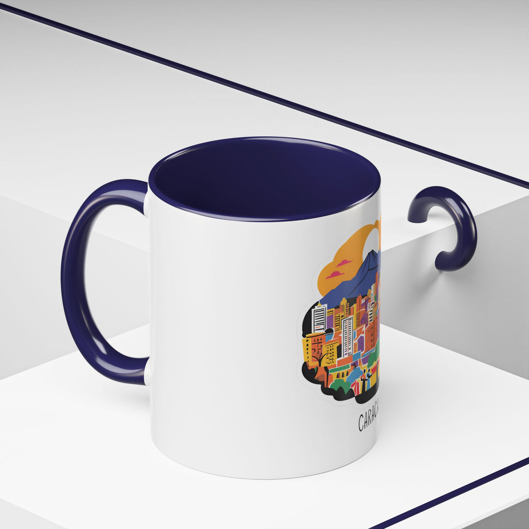 Celebrate Caracas’s unique energy with this beautifully crafted mug. Its detailed artwork inspired by the city’s landmarks makes it a stylish addition to any drinkware collection. Durable and dishwasher-safe, it is ideal for gifting or personal use.