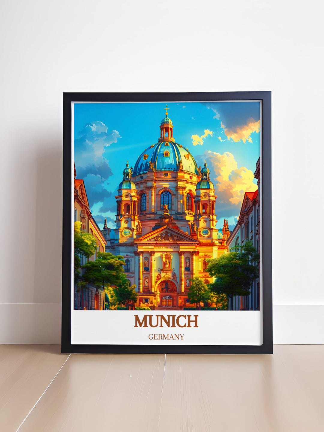 Captivating Munich Photography featuring GERMANY Frauenkirche Dresden vibrant and detailed prints showcase the heart of Munich perfect for home decor travel enthusiasts and Germany wall art collectors makes a thoughtful gift for any occasion anniversary or Christmas