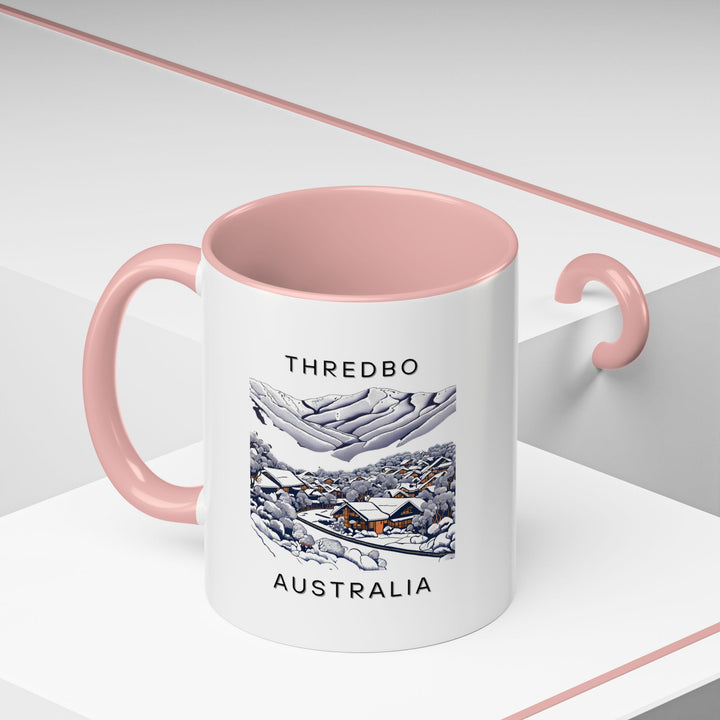 This Thredbo Australia mug brings the beauty of the Australian Alps to your home. A great gift for ski lovers, it features vibrant artwork of the resort. Dishwasher and microwave-safe, ideal for daily use.