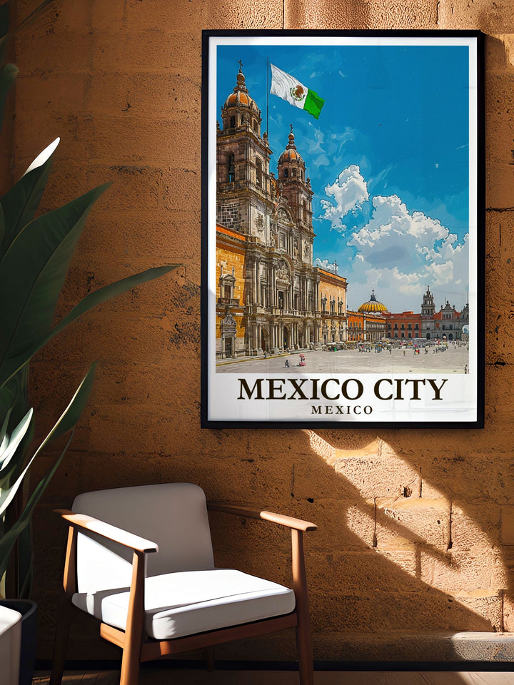 The Zocalo Framed Prints from our collection are ideal for adding a touch of history and art to your home making them perfect for anniversary gifts and birthday gifts for art enthusiasts