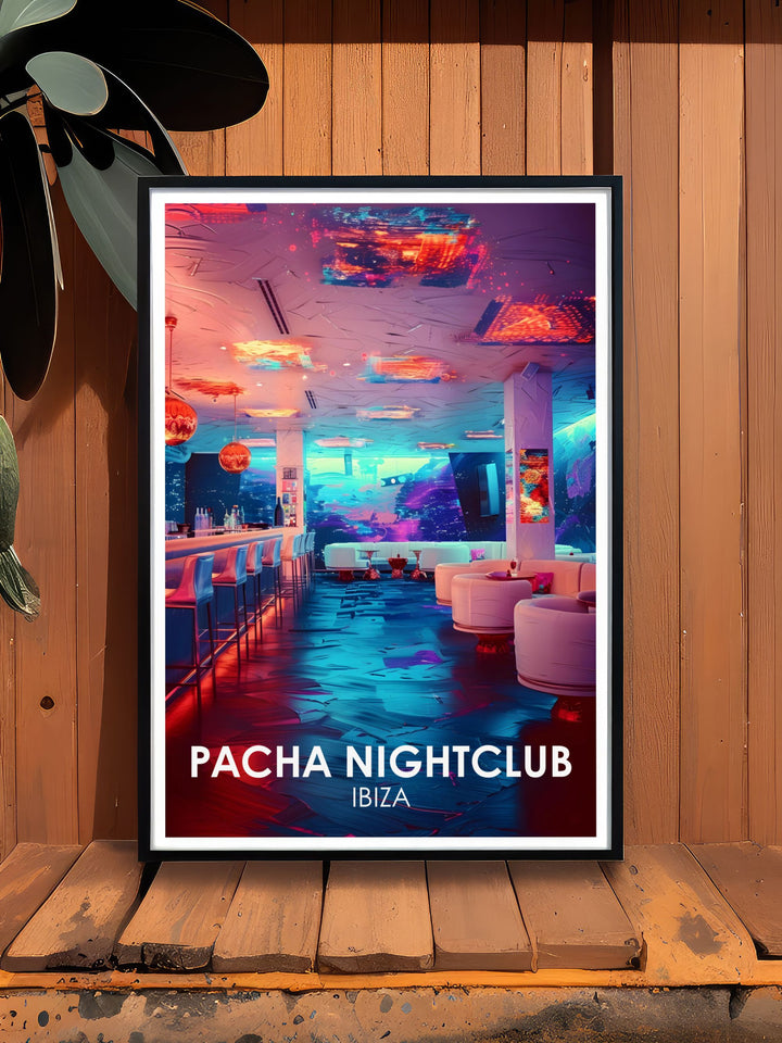 Vip Experience framed prints celebrating the exclusive side of Ibizas nightlife including Pacha Superclub and Amnesia ideal for creating a sophisticated atmosphere in your home