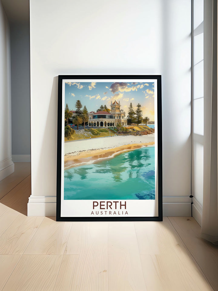 Elevate your living space with stunning Cottesloe Beach prints showcasing the serene beauty of this iconic Australian destination. Perfect for modern home decor these artworks bring the essence of Australia into your home with elegance and style