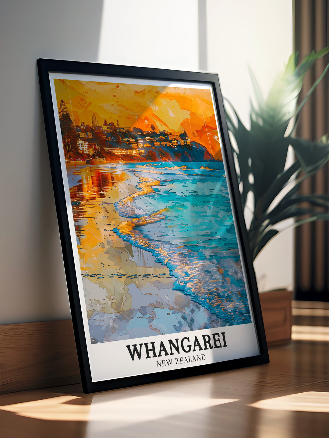 Hatea River Home Decor displaying the serene and picturesque Hatea River as it flows through Whangarei, New Zealand. This canvas art is a perfect addition to any room, offering a sense of calm and tranquility inspired by New Zealands natural landscapes.