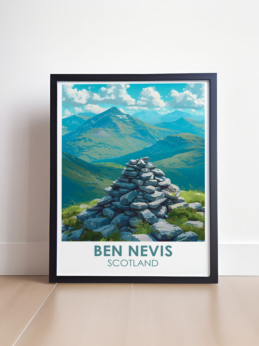 Ben Nevis Summit Stunning Prints offering a stylish and sophisticated way to celebrate the UKs most famous mountain range and enhance your homes interior design