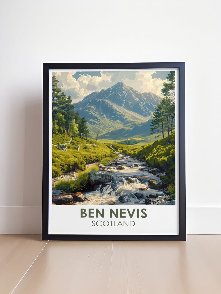 Glen Nevis Valley Stunning Prints offering a stylish and sophisticated way to celebrate the rugged beauty of the Highlands and the adventurous spirit of hiking