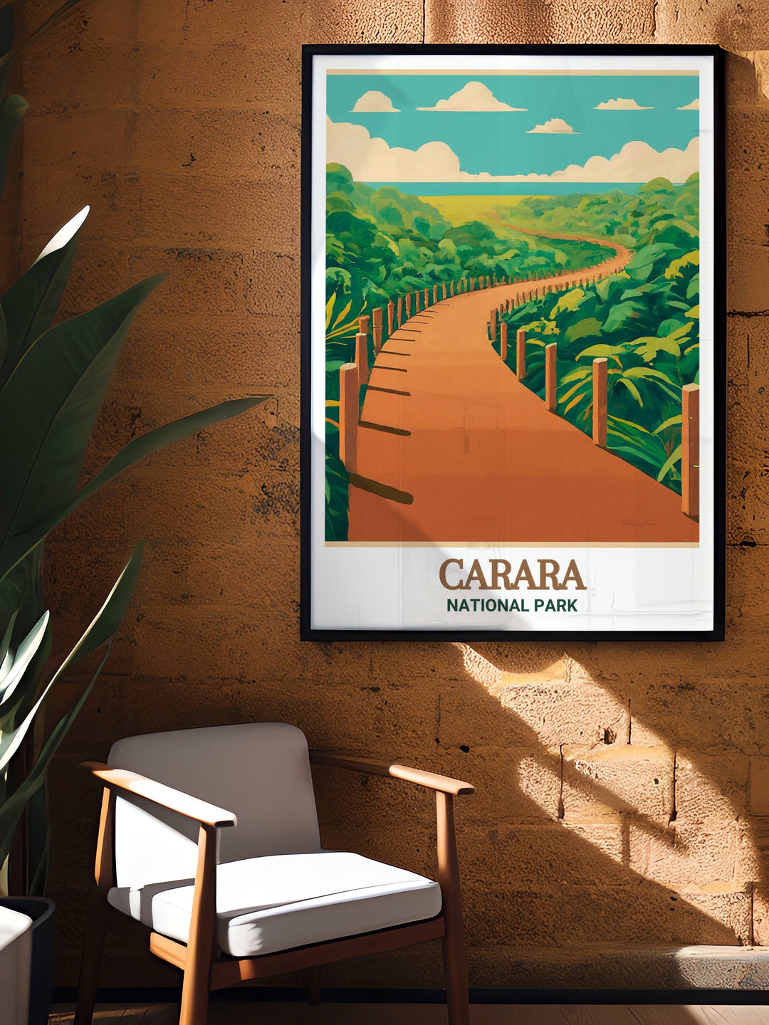 Universal Trail Canvas Art celebrates the lush rainforests of Carara National Park, offering a glimpse into the tropical beauty of Costa Rica. Ideal for those who appreciate natures tranquility.