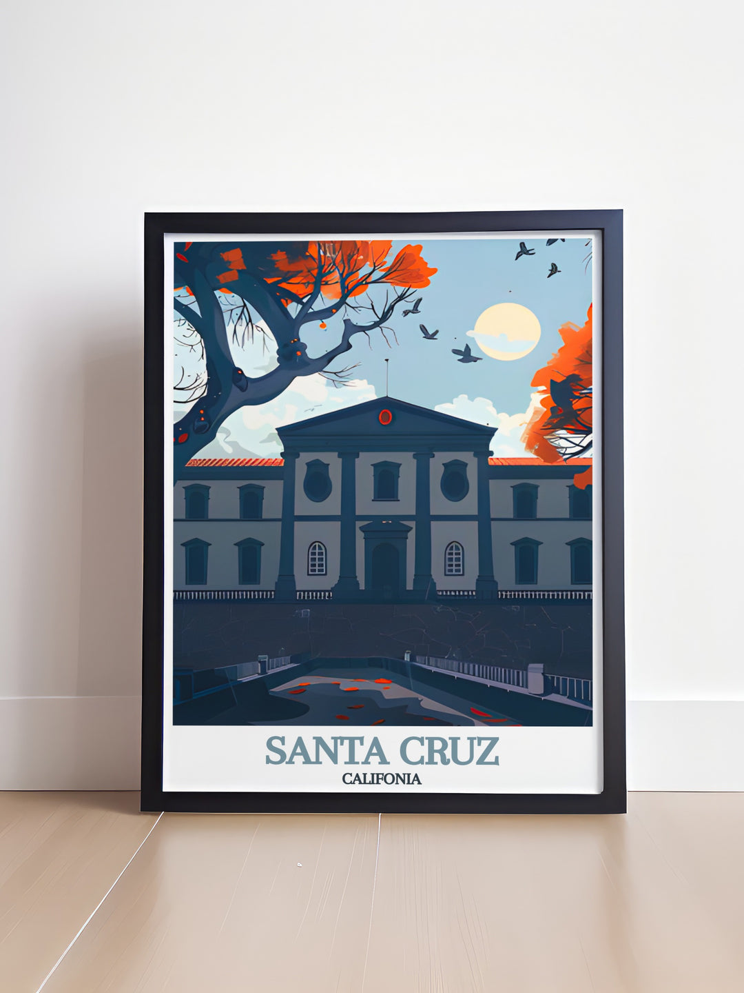 Santa Cruz wall art inspired by Californias coastal beauty is the perfect addition to modern home decor. Combined with Museo de la Naturaleza y el Hombre prints this piece offers elegance and style for living spaces or as a thoughtful gift for any occasion.