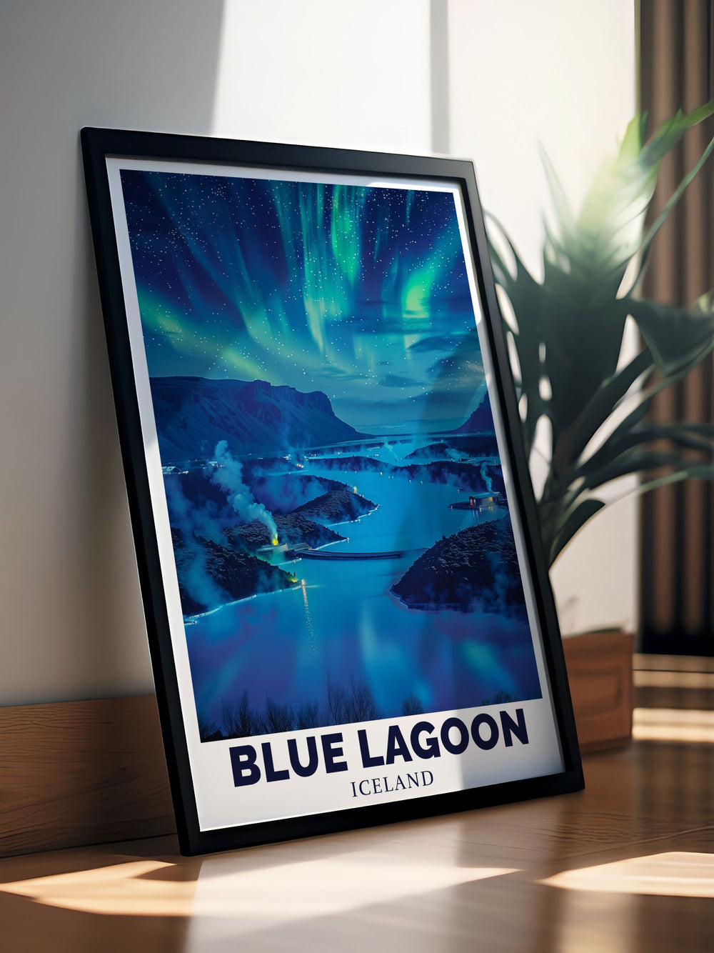 The Northern Lights artwork and Blue Lagoon poster print are perfect for nature lovers. With stunning visuals of Icelands iconic landmarks these prints bring elegance and tranquility to any space while adding a touch of adventure.